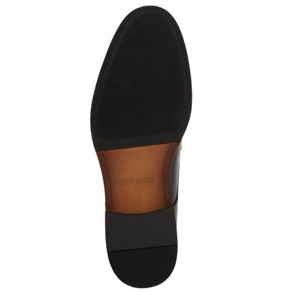 NWOT Steve Madden Men's 8 Chevy Chukka Boot Men Black & Brown Lace Up Dress Boot - Picture 15 of 16